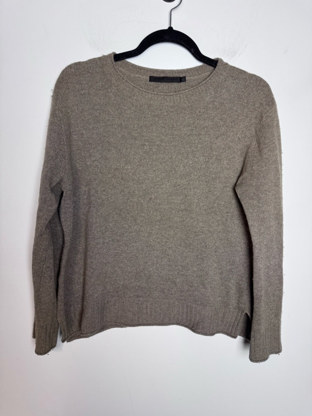 Jenni Kayne Taupe Crewneck Sweater - Picture 2 of 11